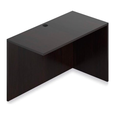 Gec Offices To Go Return Desk - 48"W x 24"D x 29-1/2"H - Espresso SL4824R-AEL